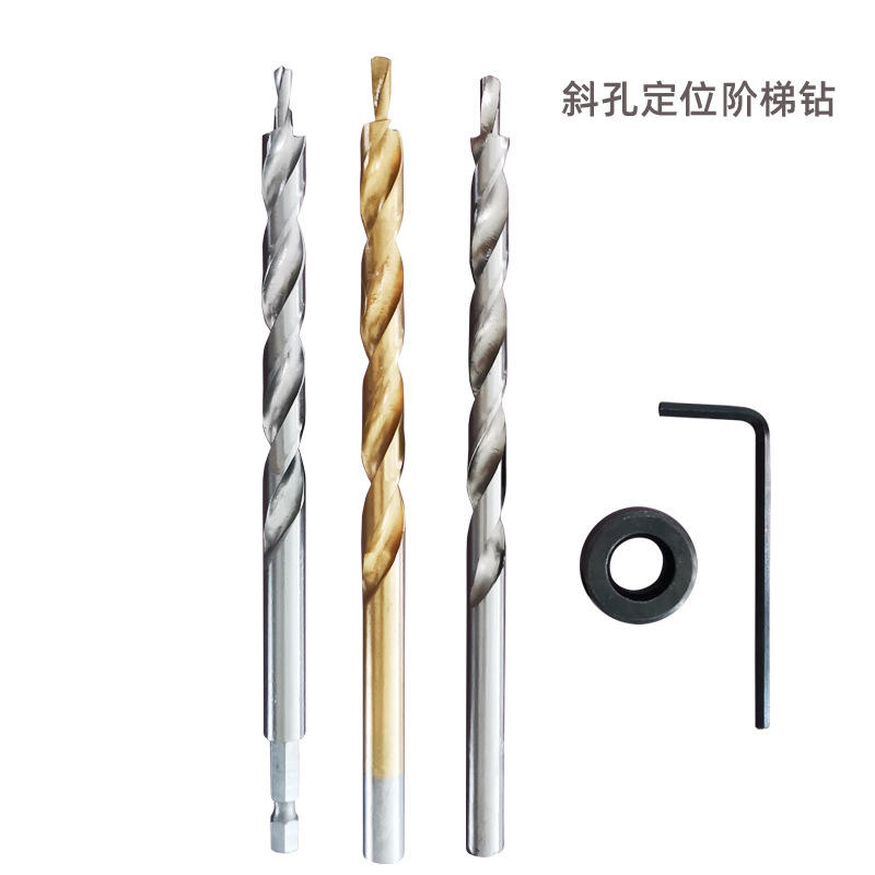 Mata Bor Step Pocket Hole Kayu HSS 9mm 9.5mm