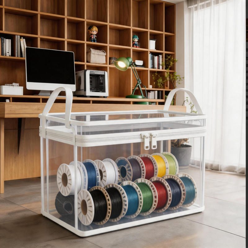 Kotak Penyimpanan Filamen Printer 3D Kedap Udara & Anti Lembap PLA/ABS