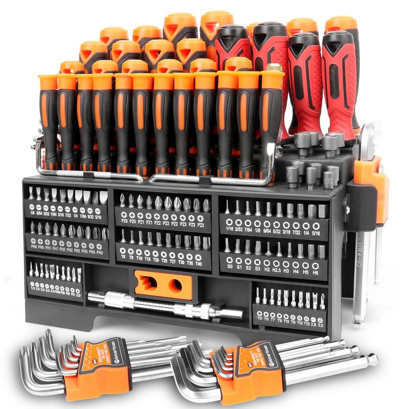 Set Obeng Magnetik 146 Pcs Lengkap dengan Rak Stand