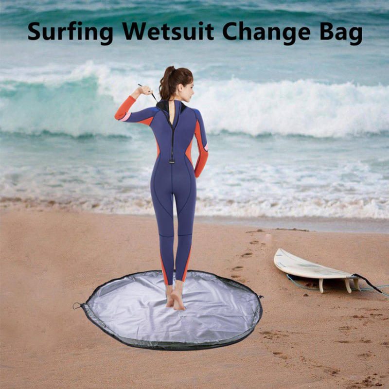 Tas Serut Pakaian Renang & Pantai Portable Serbaguna