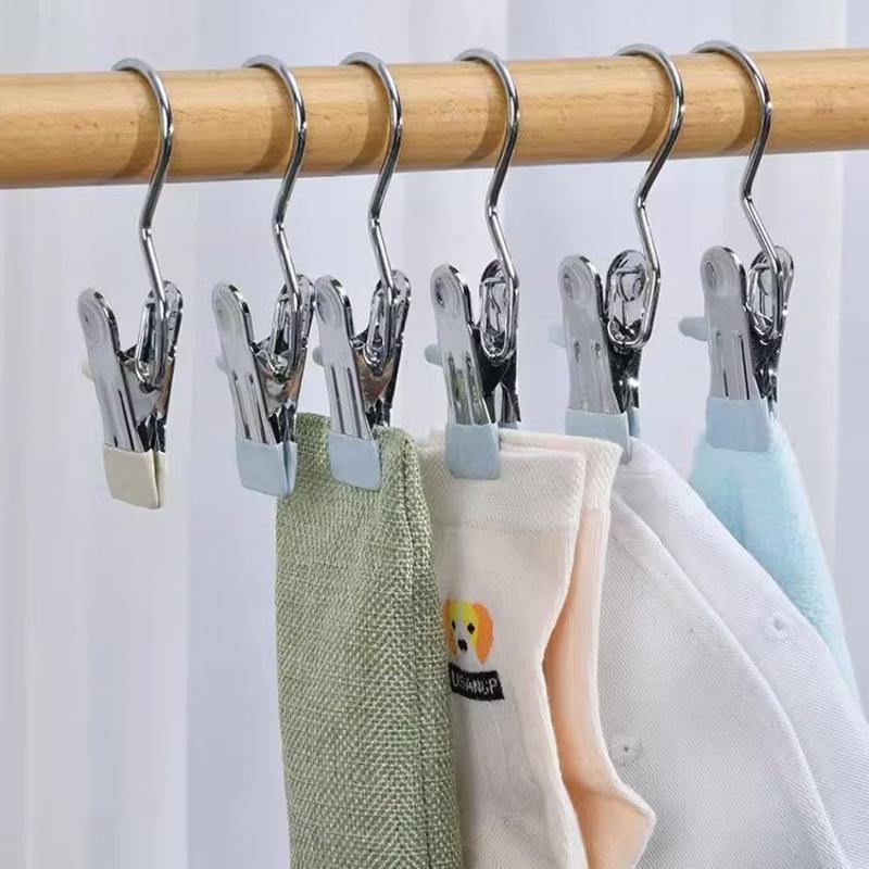 Jepitan Baju Stainless Steel Serbaguna dengan Gantungan