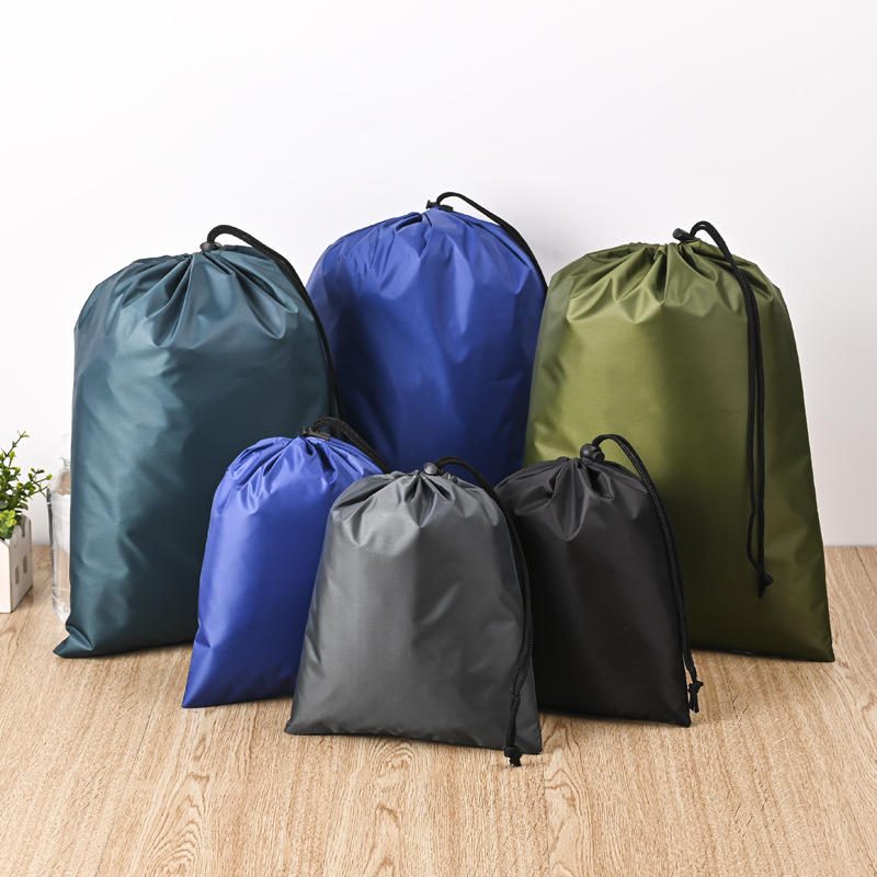 Tas Penyimpanan Waterproof dengan Tali Serut Oxford
