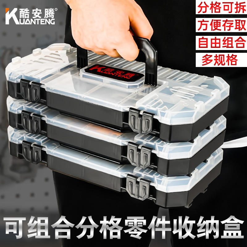 Kotak Perkakas Alat Baut & Mur Portable Kompartemen