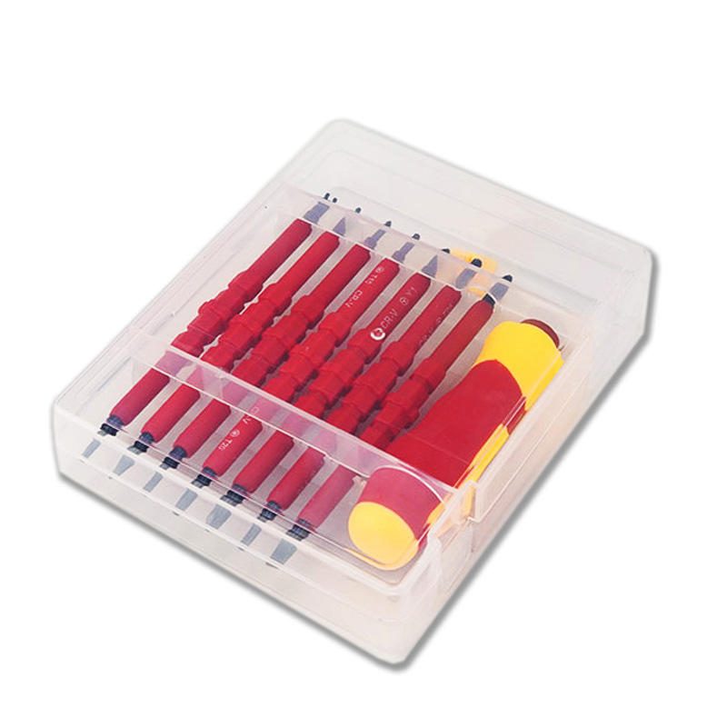 Set Obeng Terisolasi Cr-V Magnetik Alat Perbaikan