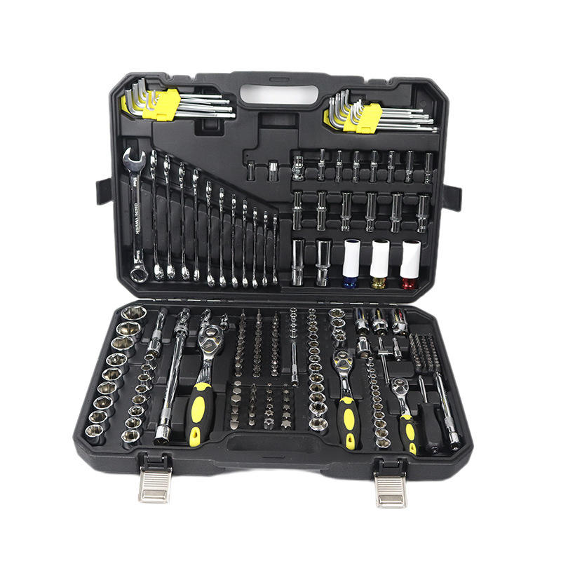 Set Kunci Pas Soket 222 Pcs untuk Perbaikan Rumah & Mobil